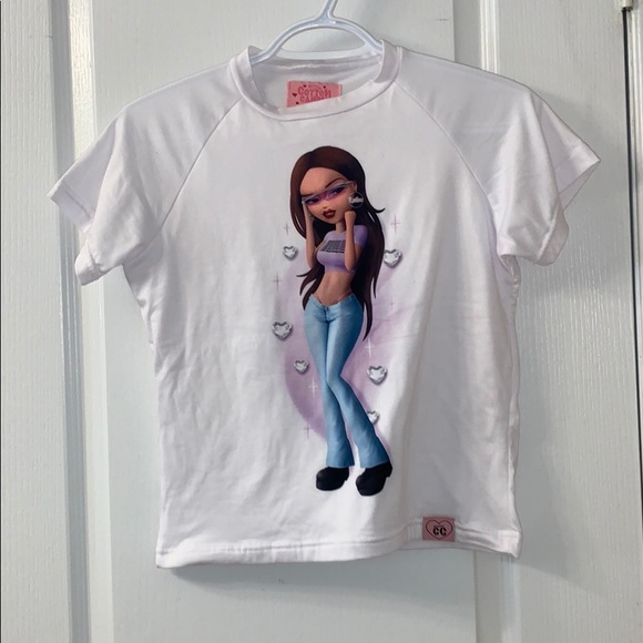 Cotton Candy Babe Tops - Bratz doll tshirt